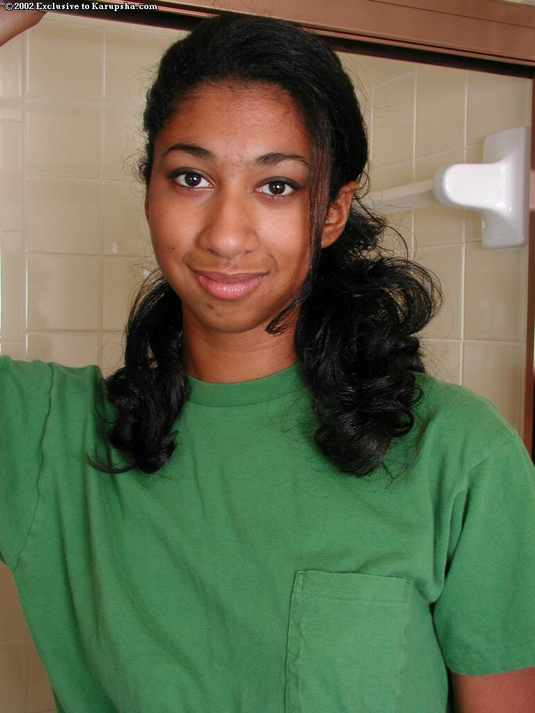 Black Teen Girl In The Shower Naked