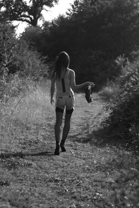 Various female beauties flaunt their womanly sexuality indoors and outdoors