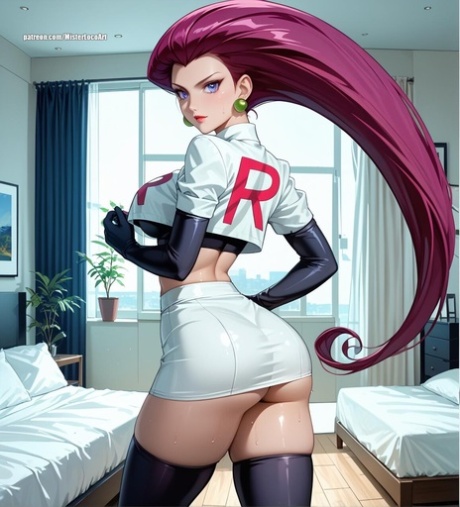 Patreon MisterLocoArt featuring jessie pokemon Nude Gallery