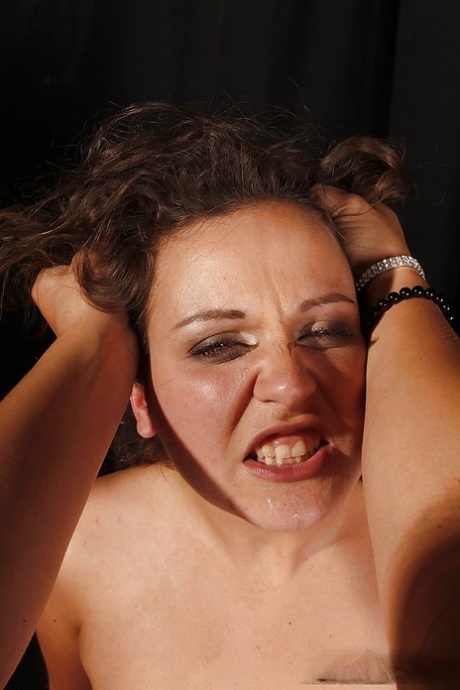 Submissive lesbian enjoys pussy torturing and strapon fucking action POV