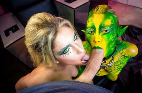 Freaky cosplay cougars Eva Parcker and Tiffany Doll taking ass pounding - pornpics.de