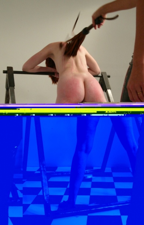 Naked MILF Ivy gets a thorough flogging in a lezdom session with Kendra James
