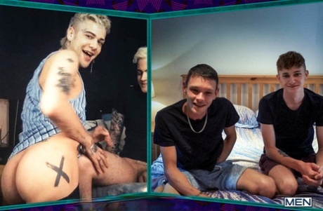 男子 Com Clayton Fox、Harri Oakland、Mickey Taylor、Ronnie Stone