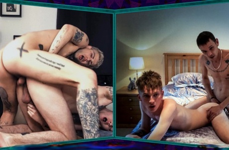 男子 Com Clayton Fox、Harri Oakland、Mickey Taylor、Ronnie Stone
