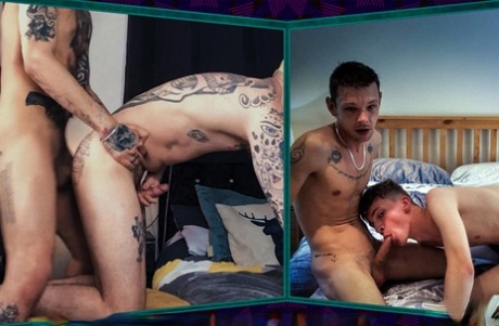 男子 Com Clayton Fox、Harri Oakland、Mickey Taylor、Ronnie Stone