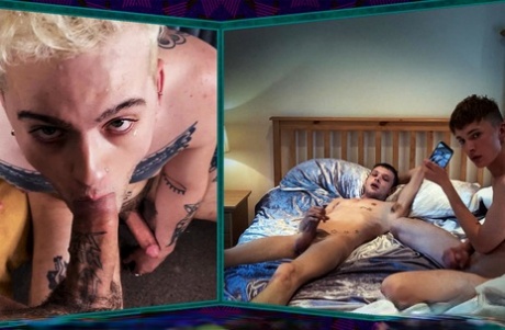 男子 Com Clayton Fox、Harri Oakland、Mickey Taylor、Ronnie Stone