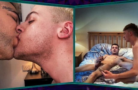 男子 Com Clayton Fox、Harri Oakland、Mickey Taylor、Ronnie Stone