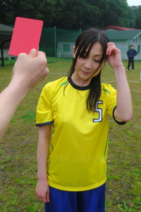 Sexy Japanese female soccer players get fucked by their coaches outdoors - pornpics.de