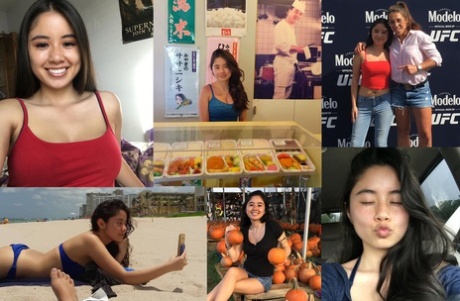 黑发业余美女 Lolita Minh 脱衣前闪耀双乳