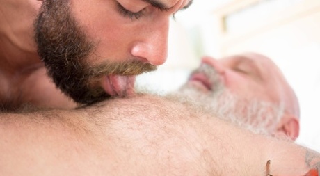 Hairy jocks Tony DaRimma and Stephen Harte fuck each other deeply
