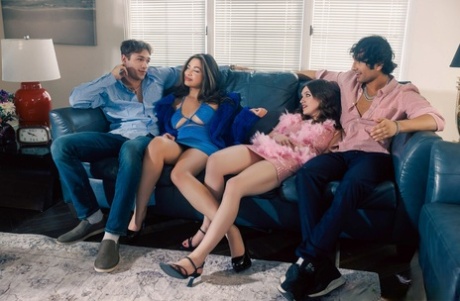 Sexy swingers have hardcore sex with each other