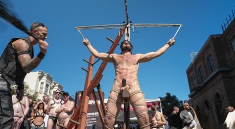 Bound Gods performed by Buck Richards, Christian Wilde Porn Photos