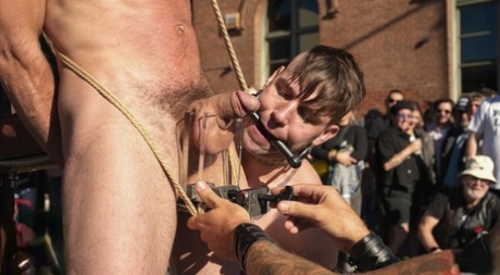 Bound Gods performed by Buck Richards, Christian Wilde Porn Photos