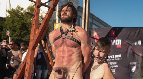 Bound Gods performed by Buck Richards, Christian Wilde Porn Photos