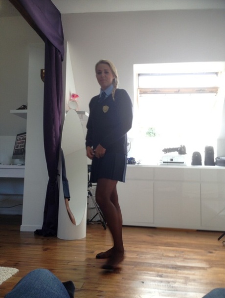 College Uniform featuring Christen Courtney Nude Pics