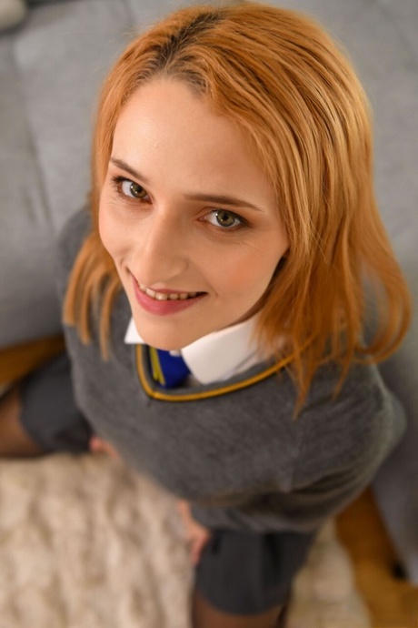 College Uniform featuring Lucianna Lucci Nude Gallery