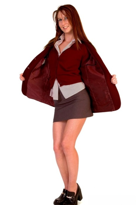 College Uniform starring Jenny Lang Nude Images