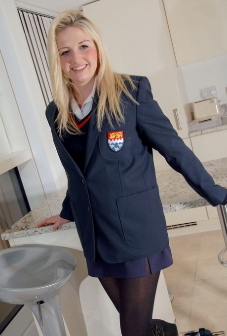 College Uniform performed by Milly Hedgland Porn XXX
