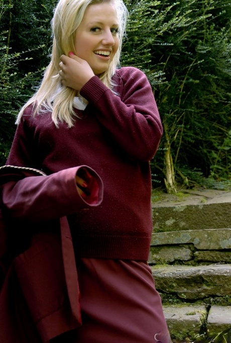 College Uniform featuring Milly Hedgland Naked Photos