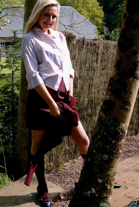 College Uniform featuring Milly Hedgland Naked Photos