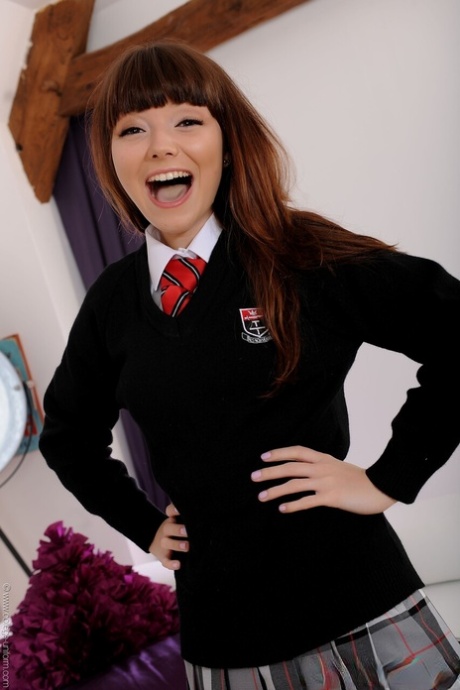 College Uniform featuring Helen G Naked XXX
