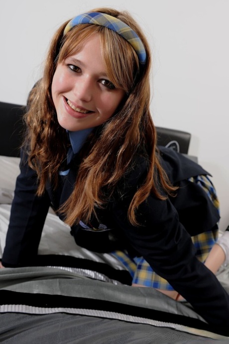 College Uniform starring Louise E Nude Pics