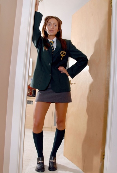 学院制服 维多利亚-詹姆斯