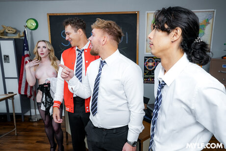 MYLF featuring Alaina Taylor, David Lee, Jayden Marcos Porn Photos